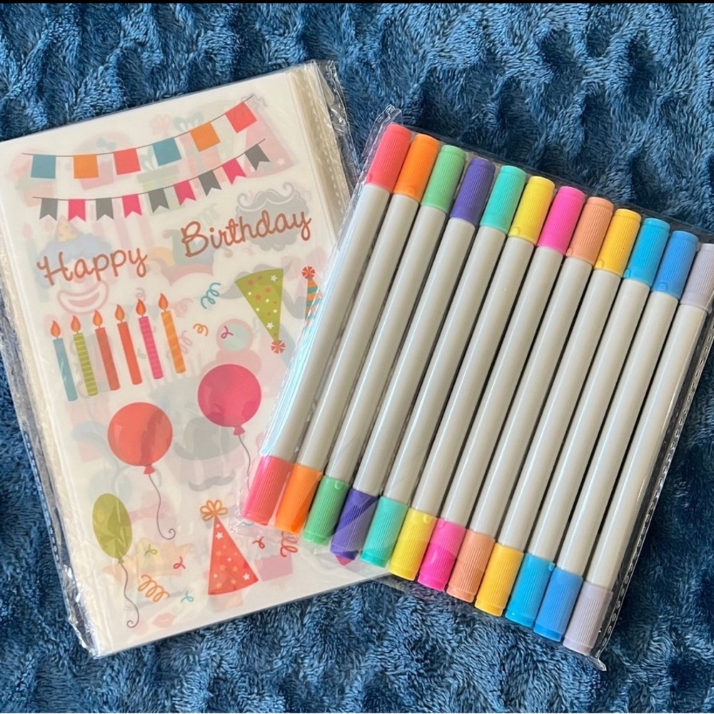 Zink Colorful Stickers & Fine MarkersNew Instant Photo Accessories